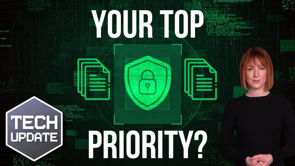 Is data security your top priority?