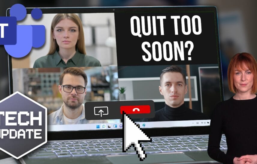 Teams update: No more accidental quitting