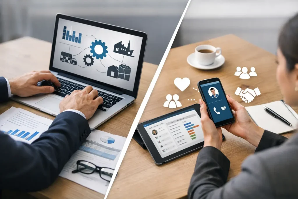 ERP vs CRM software: what’s the difference?